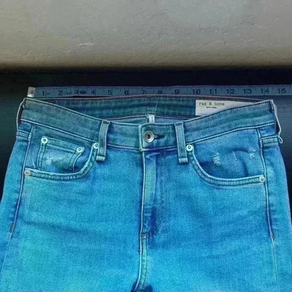 Rag & Bone Cate Mid-Rise Ankle Skinny size 27 - Picture 6 of 11